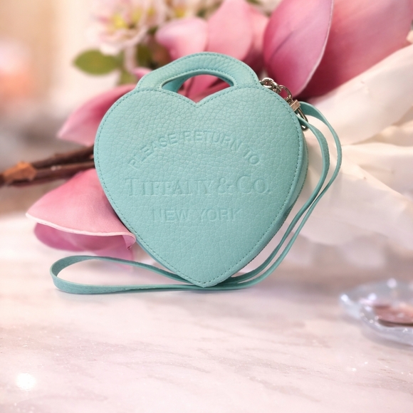 Tiffany & Co. Heart Mini Crossbody Bag in Tiffany Blue